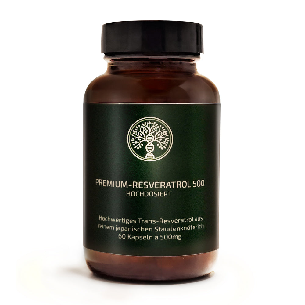 Premium Resveratrol 500mg Kapseln